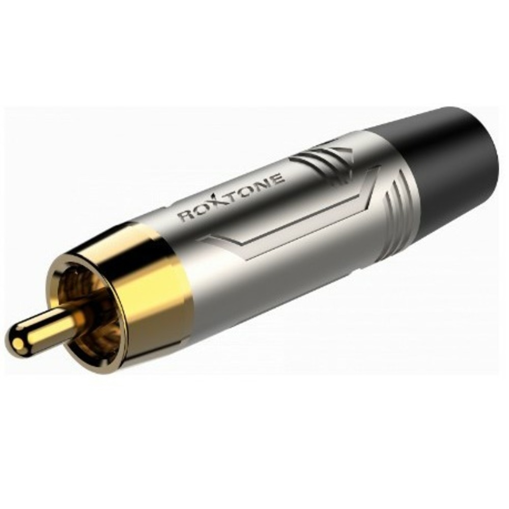 Разъем RCA (Папа) Roxtone RF2CS-NG-BK