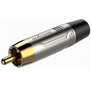 Разъем RCA (Папа) Roxtone RF2CS-NG-BK