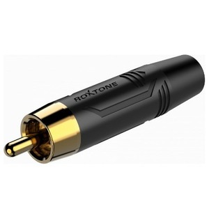 Разъем RCA (Папа) Roxtone RF2CS-BG-BK