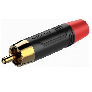 Разъем RCA (Папа) Roxtone RF2CS-BG-RD