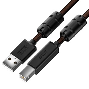 Кабель USB 2.0 Тип A - B Greenconnect GCR-52414 1.5m