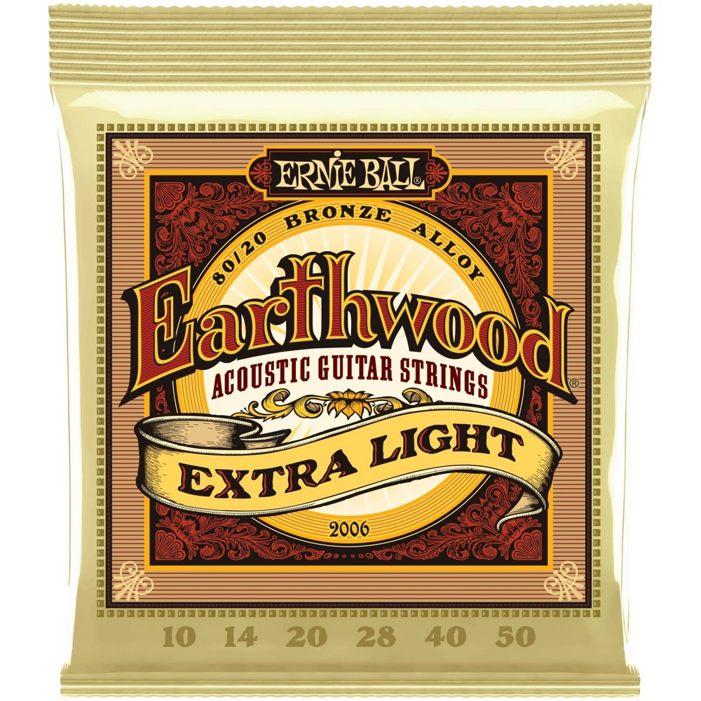 Струны для акустической гитары Ernie Ball P02006