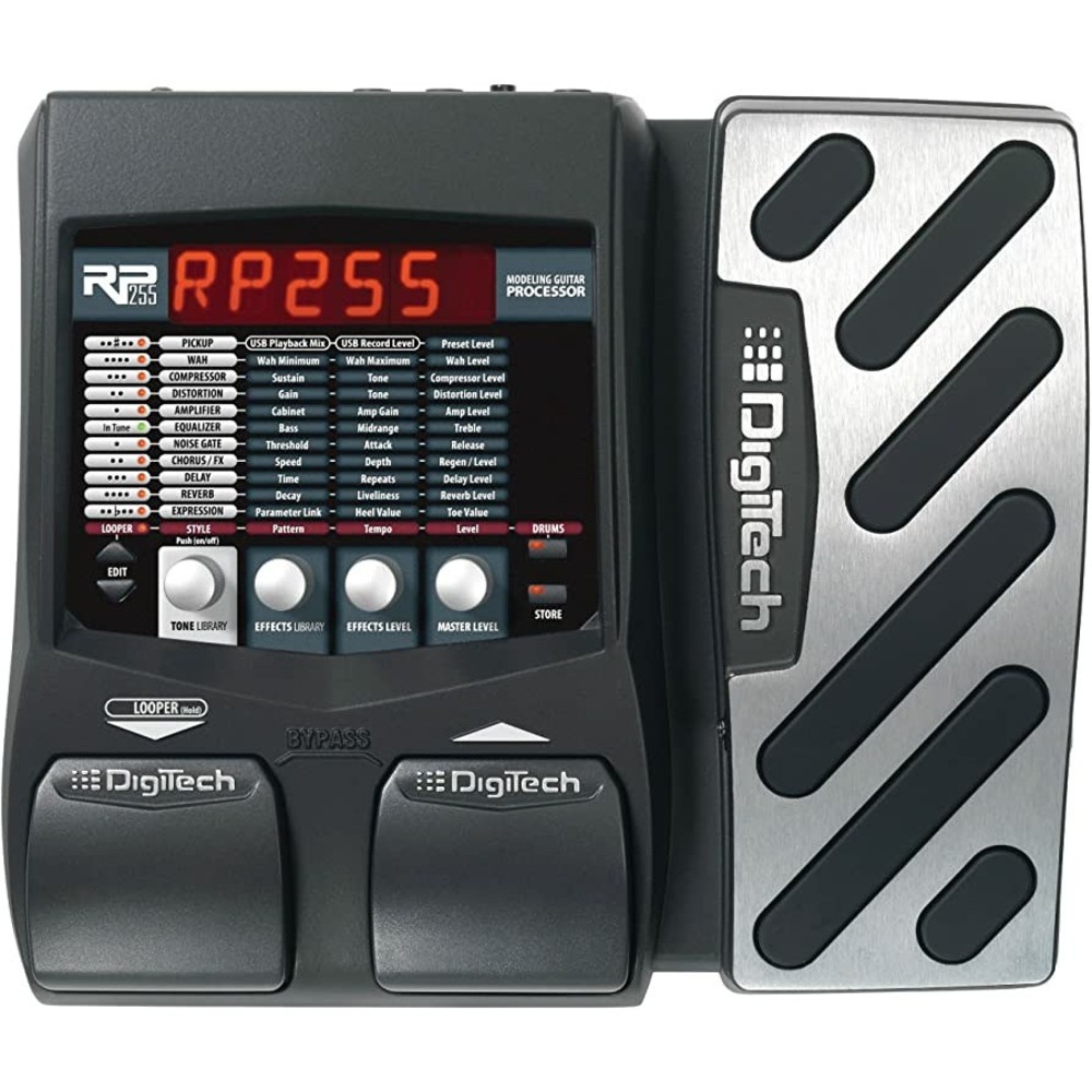Гитарная педаль эффектов/ примочка DIGITECH RP255 GUITAR MULTI-EFFECT PROCESSOR