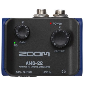 Внешняя звуковая карта с USB Zoom AMS-22