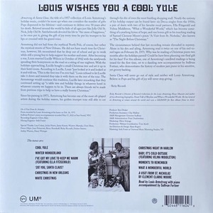 Пластинка LP Louis Armstrong - Louis Wishes You A Cool Yule (Red Vinyl)