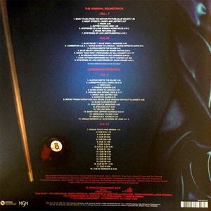 Пластинка LP Angelo Badalamenti - Blue Velvet (Original Motion Picture Soundtrack) (Blue Marbleized Vinyl)