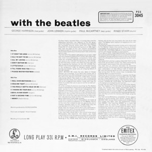 Пластинка LP The Beatles - With The Beatles