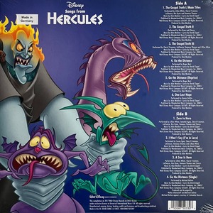 Пластинка LP Alan Menken, David Zippel - Songs From Hercules (Orange Transparent Vinyl)