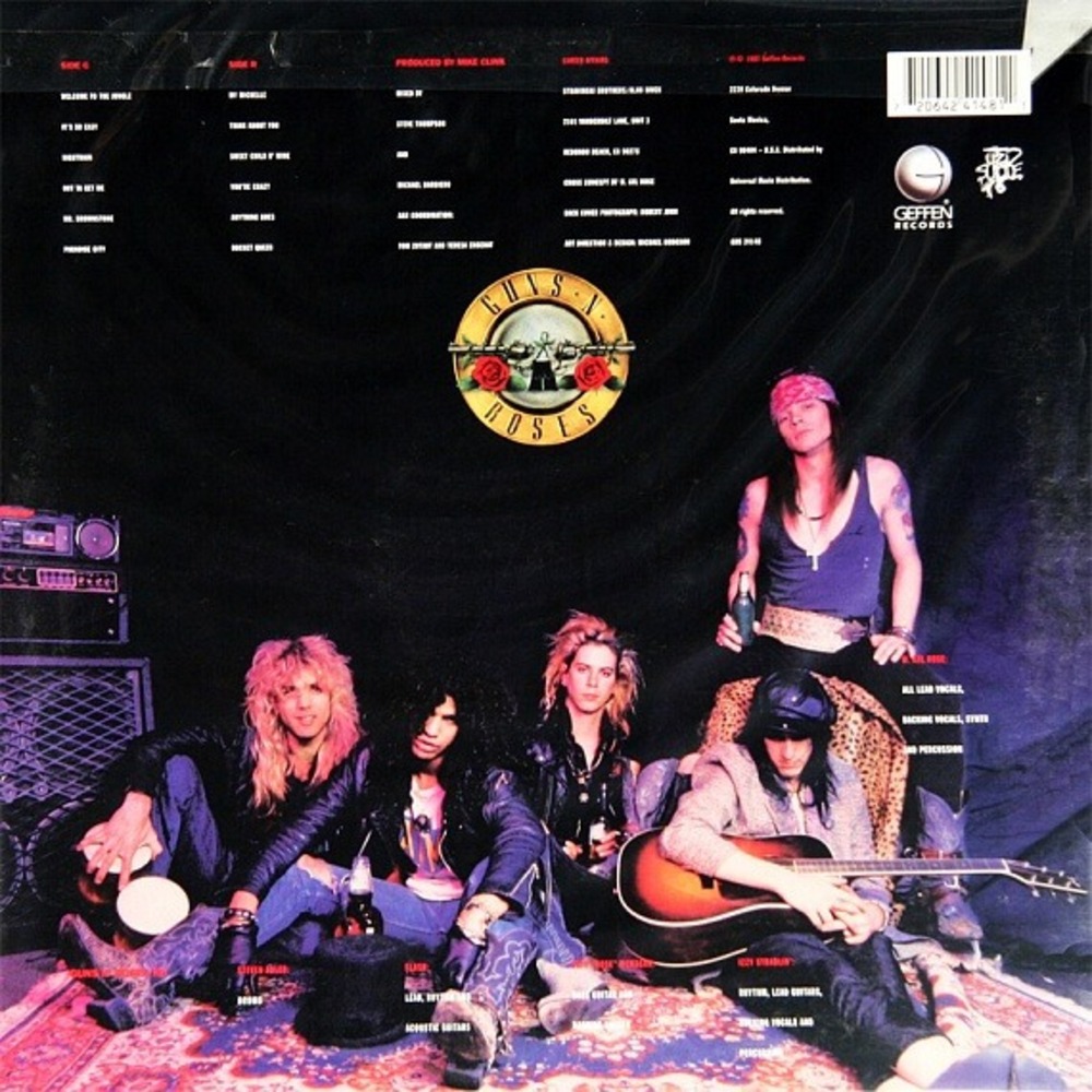 Пластинка LP Guns N Roses - Appetite For Destruction