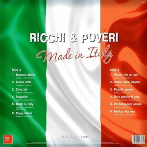 Пластинка LP Ricchi e Poveri - Made In Italy