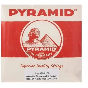Струны для акустической гитары Pyramid 308100