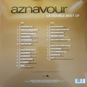 Пластинка LP Charles Aznavour - Le Double Best Of