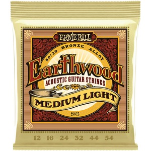 Струны для акустической гитары Ernie Ball P02003