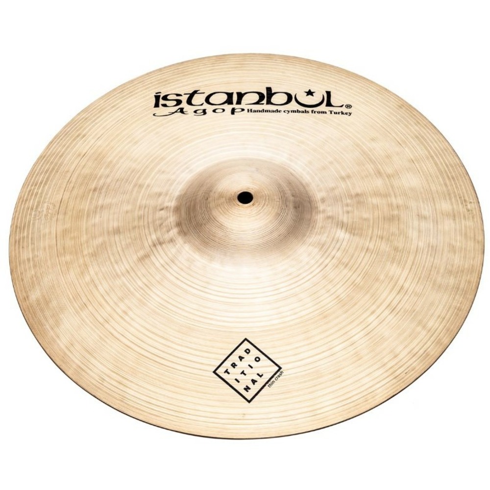 Тарелка для ударной установки Istanbul Agop 18 Traditional Thin Crash