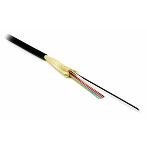 Кабель оптический патч-корд Hyperline FO-DT-IN/OUT-9S-2-LSZH-BK