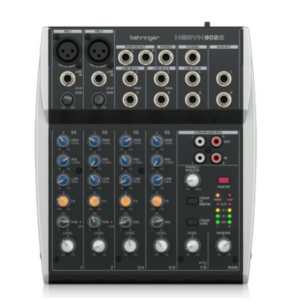 Аналоговый микшер Behringer XENYX 802S