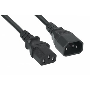 Кабель силовой IEC C14 - IEC C13 Cabeus PC-189-VDE-1.2m