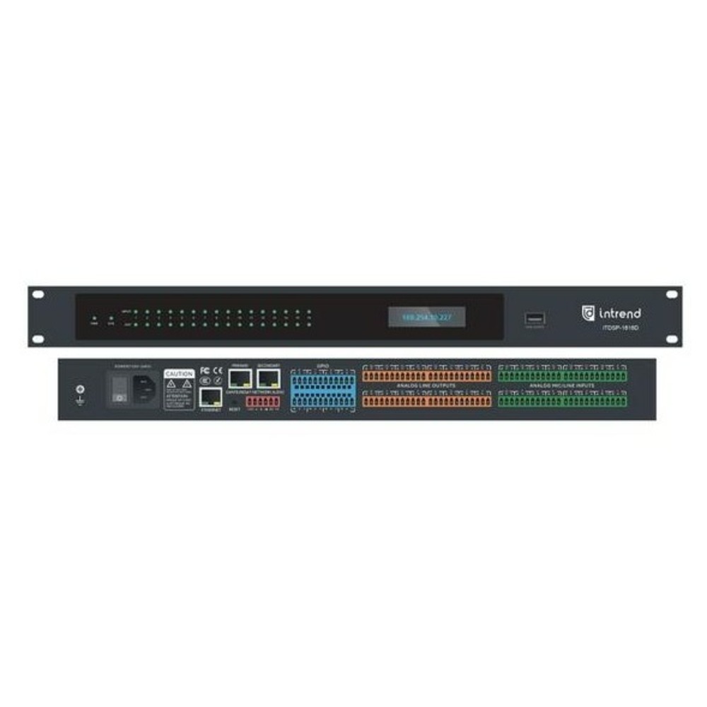 Контроллер/аудиопроцессор Intrend ITDSP-1616D