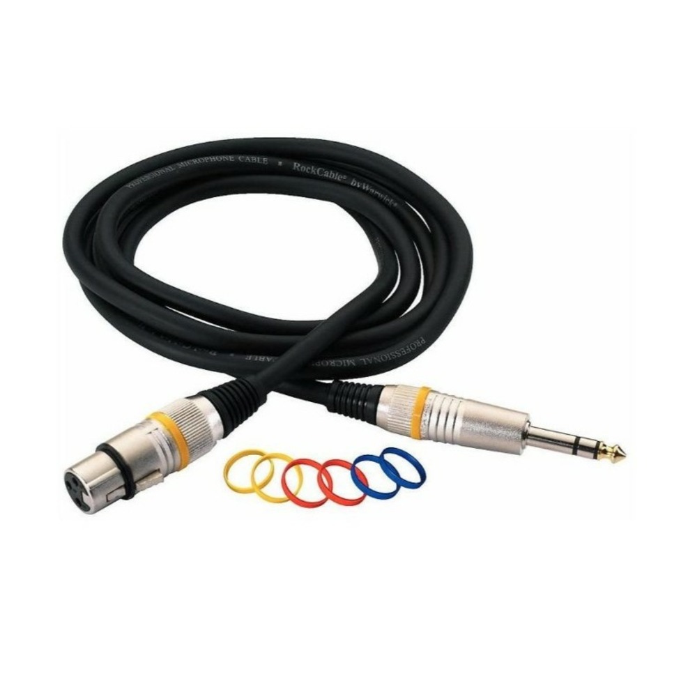 Кабель аудио 1xJack - 1xXLR Rockcable RCL 30383 D6 F BA 3.0m