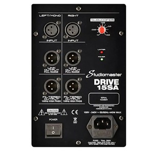 Активный сабвуфер STUDIOMASTER DRIVE15SA-1