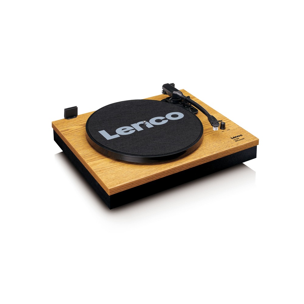 Проигрыватель винила Lenco LS-500 OAK c Bluetooth и комплект динамиков
