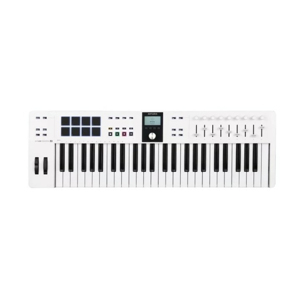 Миди клавиатура Arturia KeyLab Essential 49 MK3 White