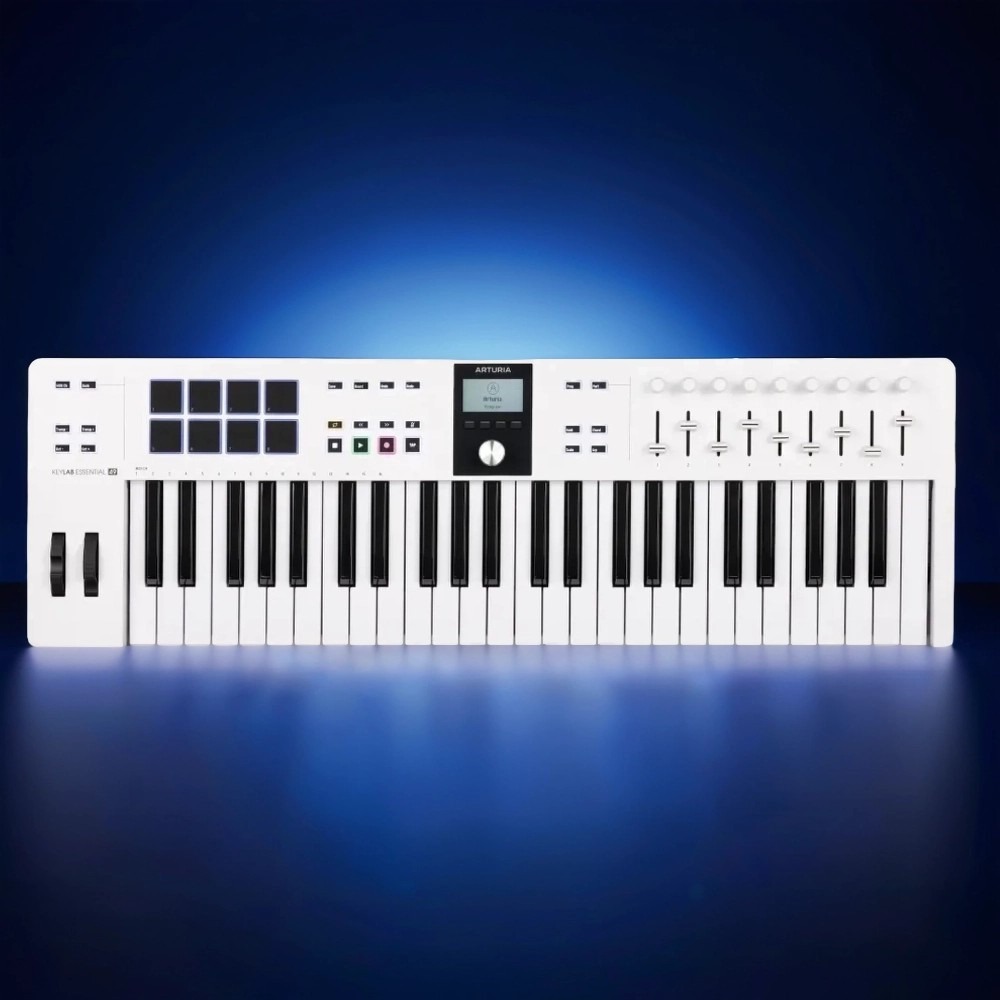 Миди клавиатура Arturia KeyLab Essential 49 MK3 White