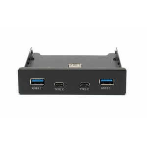 Хаб USB Gembird FP3.5-USB3-2A2C