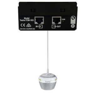 Микрофон поверхностный Biamp Parle TCM-1EX White
