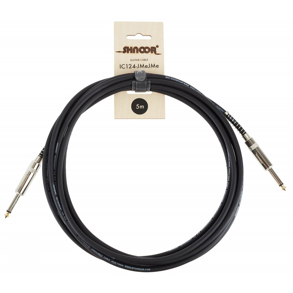 Кабель аудио 1xJack - 1xJack Shnoor IC124-JMeJMe 5.0m