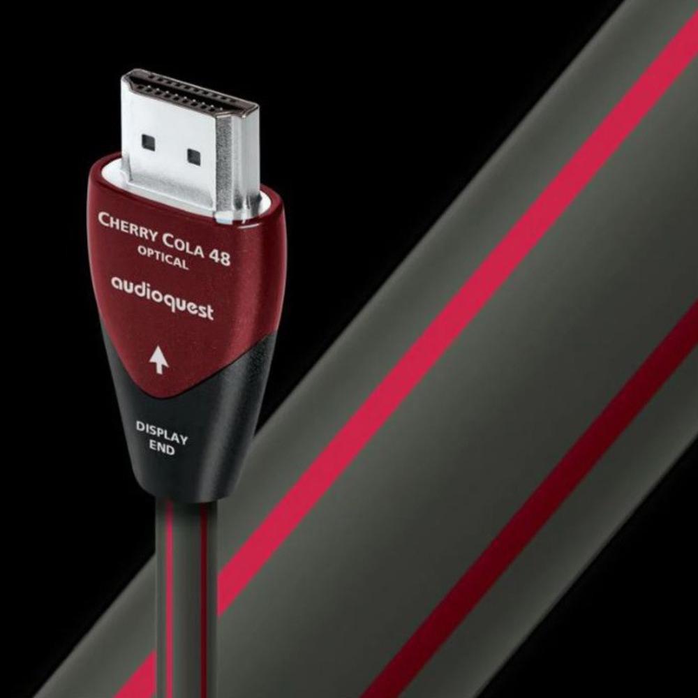 Кабель HDMI - HDMI оптоволоконные Audioquest HDMI Cherry Cola 48 PVC 10.0m