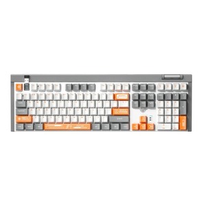 Клавиатура игровая AULA F3050 gray+white
