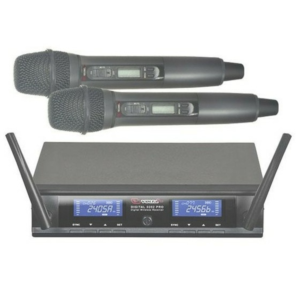 Радиосистема на два микрофона Volta DIGITAL 0202 PRO+