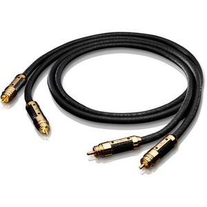 Кабель аудио 2xRCA - 2xRCA Oehlbach 13834 State of the art Black Connection Master 1.5m