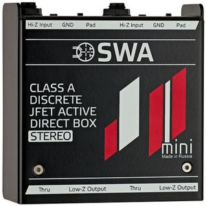 Двухканальный ди-бокс SWAudio J2mini