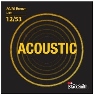 Струны для акустической гитары BlackSmith 80/20 Bronze Light 12/53