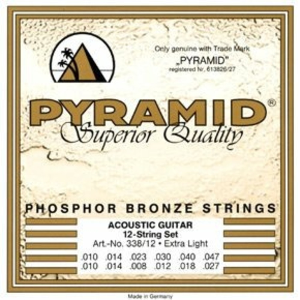 Струны для акустической гитары Pyramid 338/12
