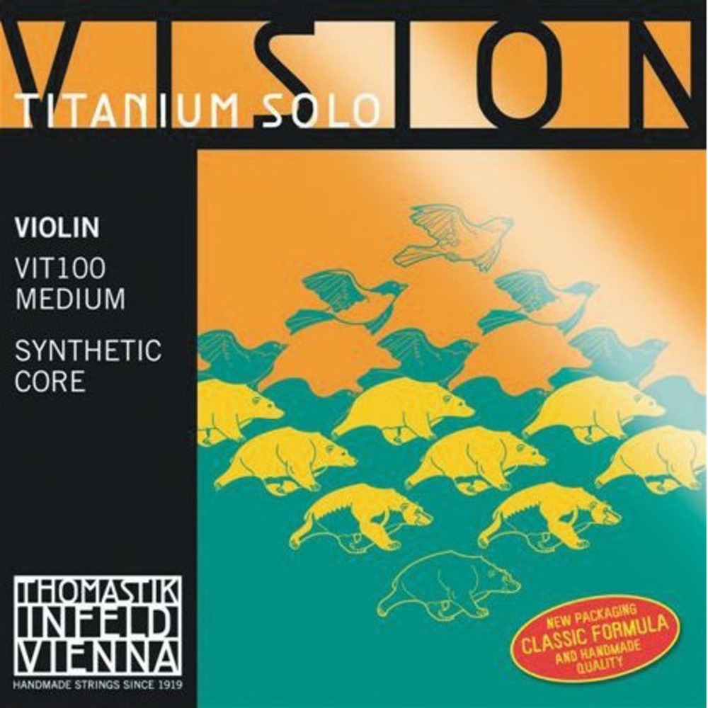 Струны для скрипки Thomastik Vision Titanum Solo VIT100