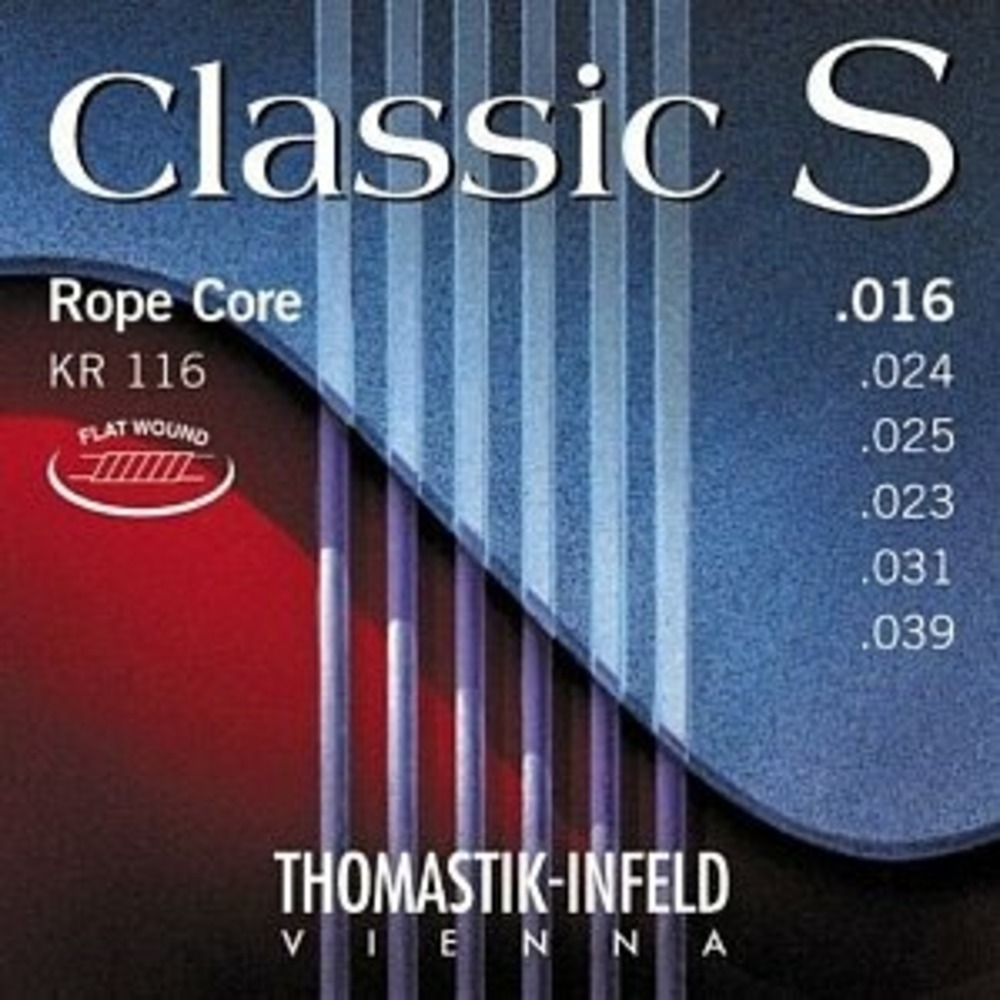 Струны для классической гитары Thomastik Classic S Saiten Rope Core KR116