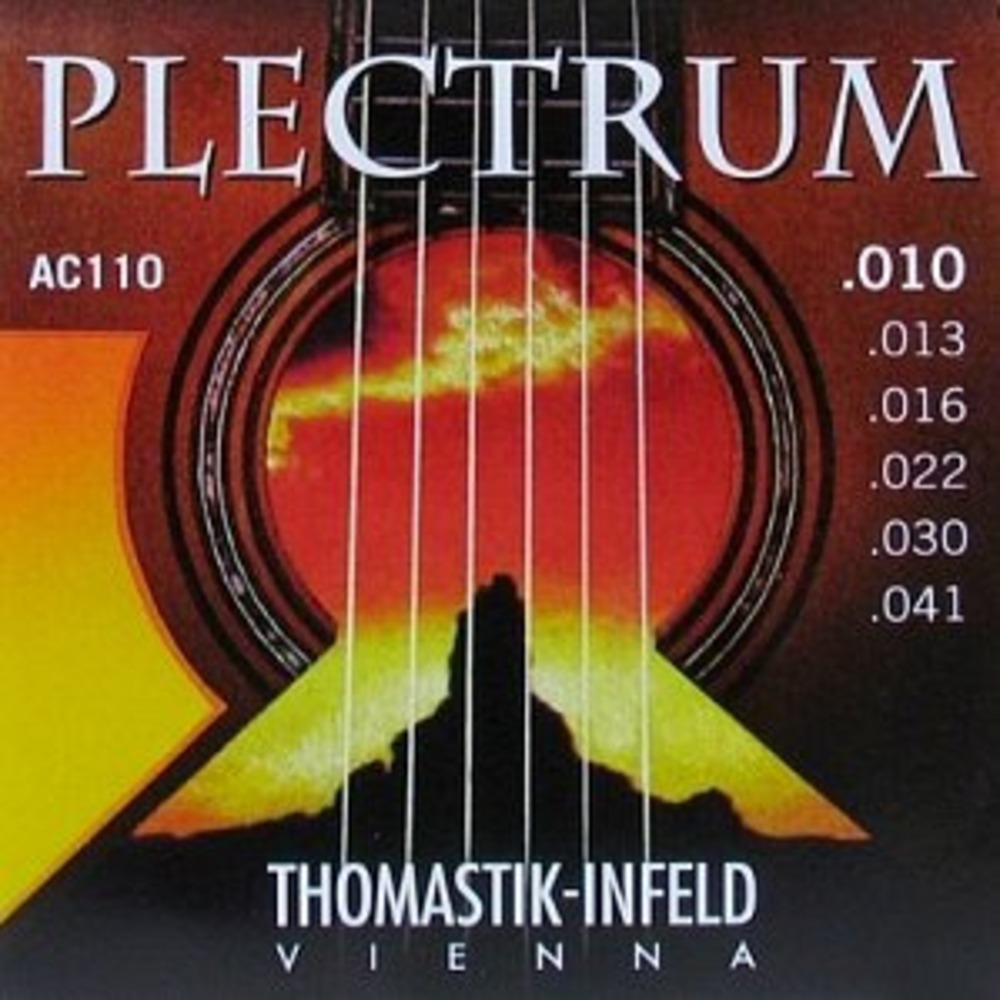 Струны для акустической гитары Thomastik Plectrum AC110