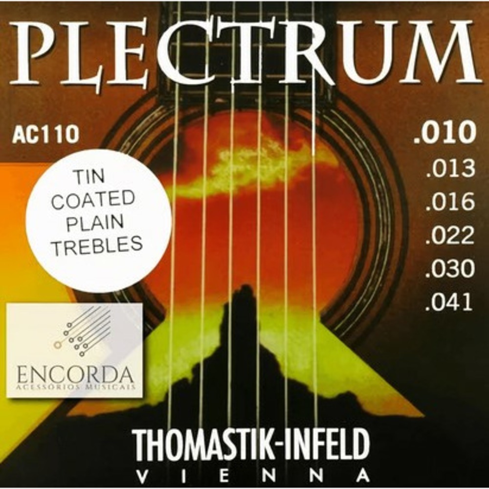 Струны для акустической гитары Thomastik Plectrum AC110T