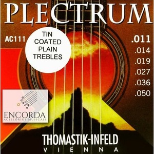 Струны для акустической гитары Thomastik Plectrum AC111T