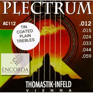 Струны для акустической гитары Thomastik Plectrum AC112T