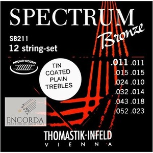 Струны для акустической гитары Thomastik Spectrum SB211