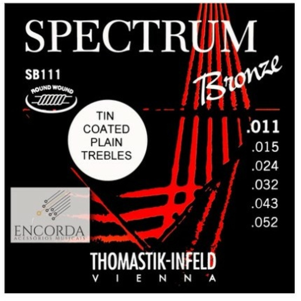 Струны для акустической гитары Thomastik Spectrum SB111T