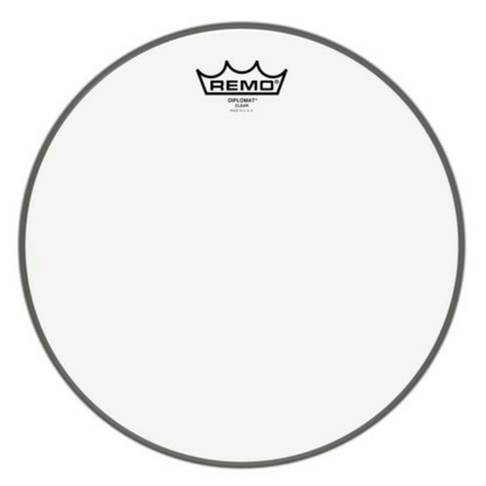 Пластик для барабана REMO BD-0312-00 Batter Diplomat Clear