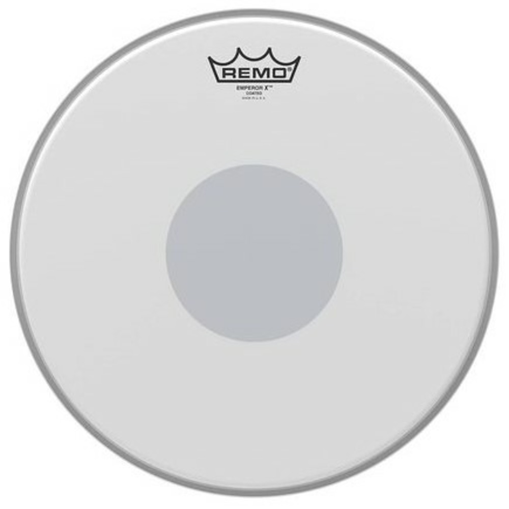 Пластик для барабана REMO BX-0113-10 Batter Emperor X Coated Black Dot Bottom