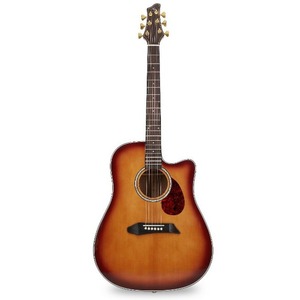 Акустическая гитара NG DM411SCE Peach