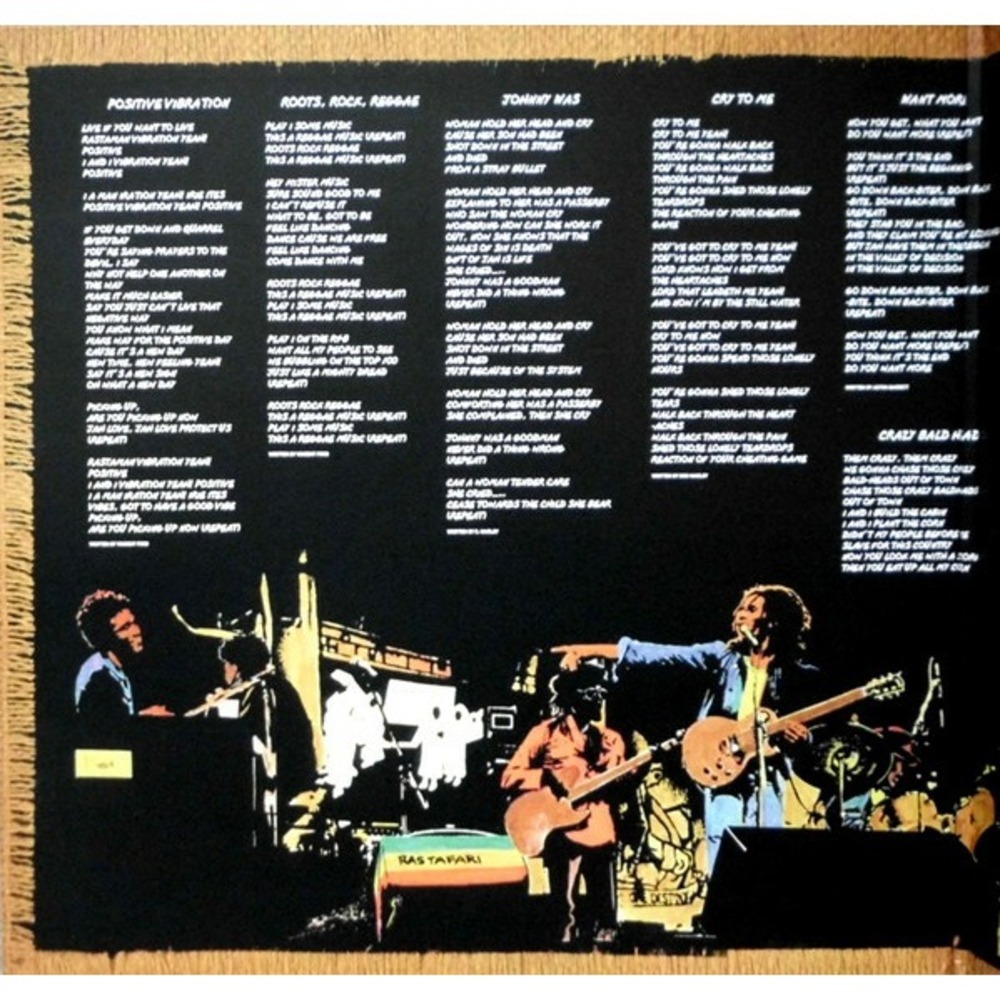 Пластинка LP Bob Marley & The Wailers - Rastaman Vibration
