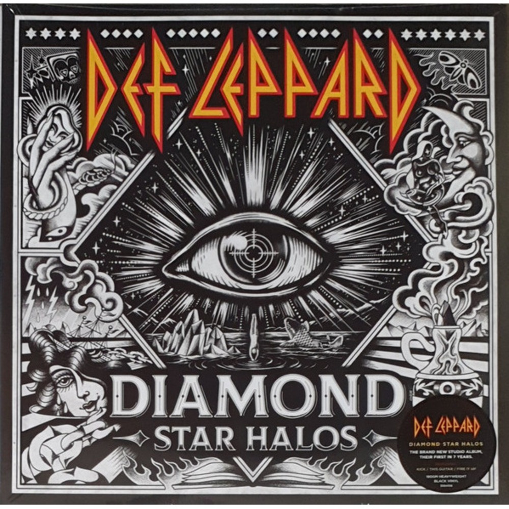 Пластинка LP Def Leppard - Diamond Star Halos